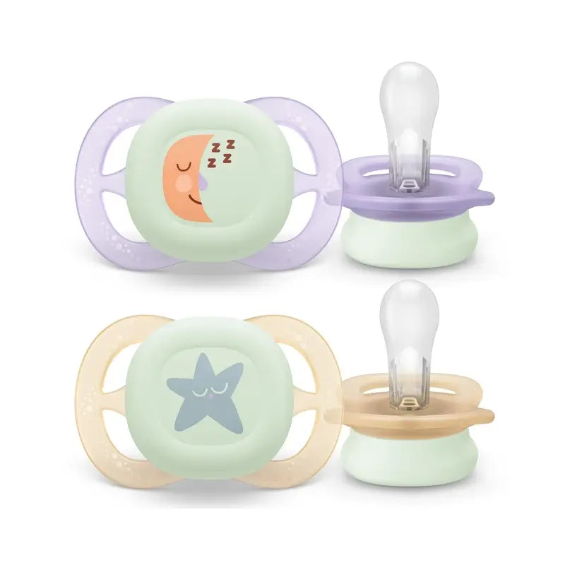 Avent 2 Sucettes Ultra Start 0-2M