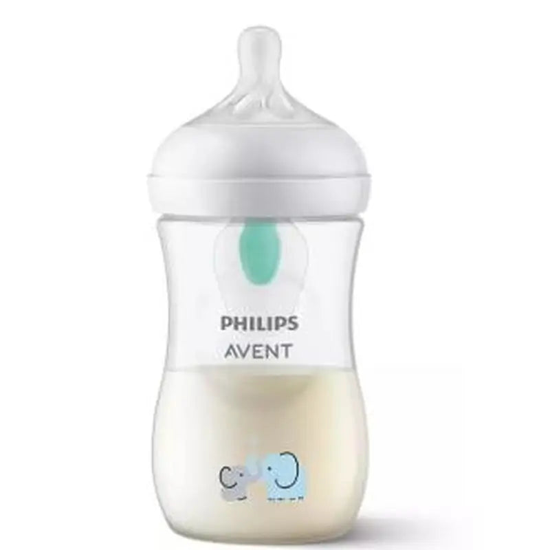 Avent Natural Response Elephant Bottle 260Ml Scy673/81