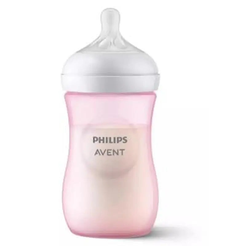 Avent Bottle Natural Response Pink 260Ml Scy903/11