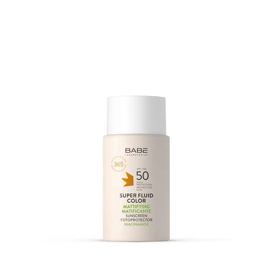 Babe Super Colour Mattifying Fluid Spf 50, 50 ml