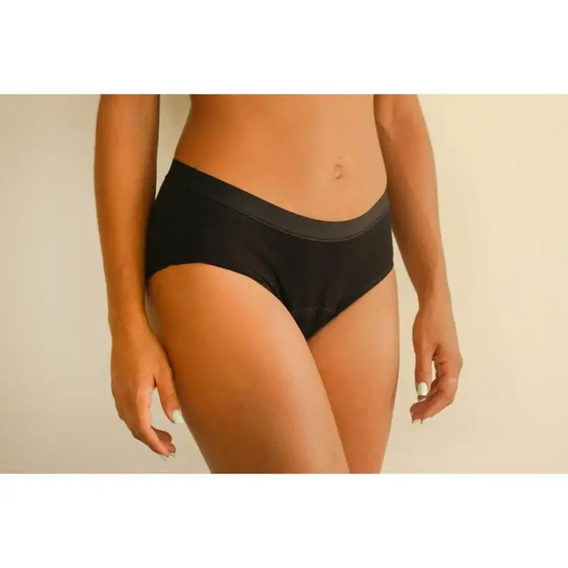 Bads Menstrual Panty Noir Avec Couture Taille XS