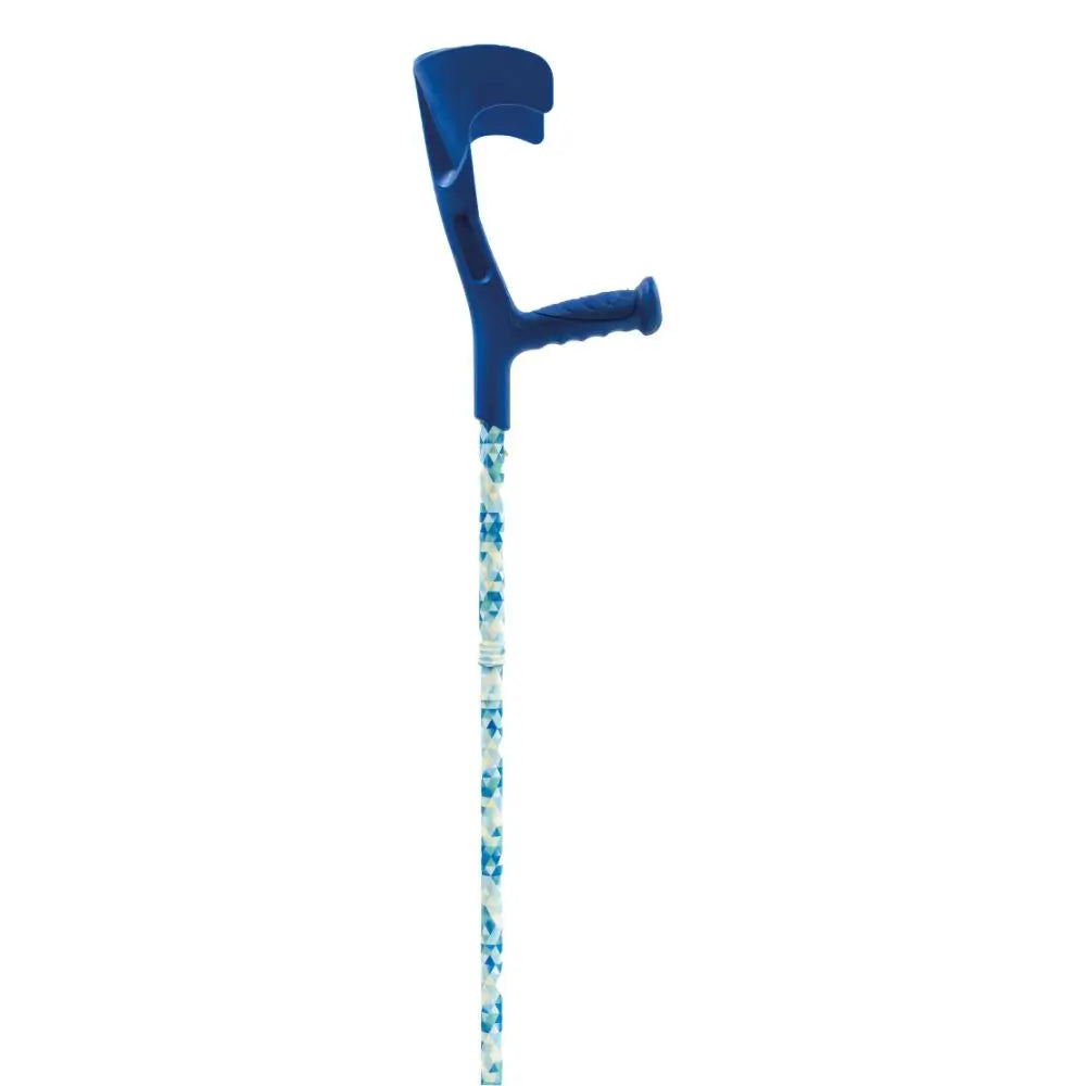 canne anglaise, bleu (paire)