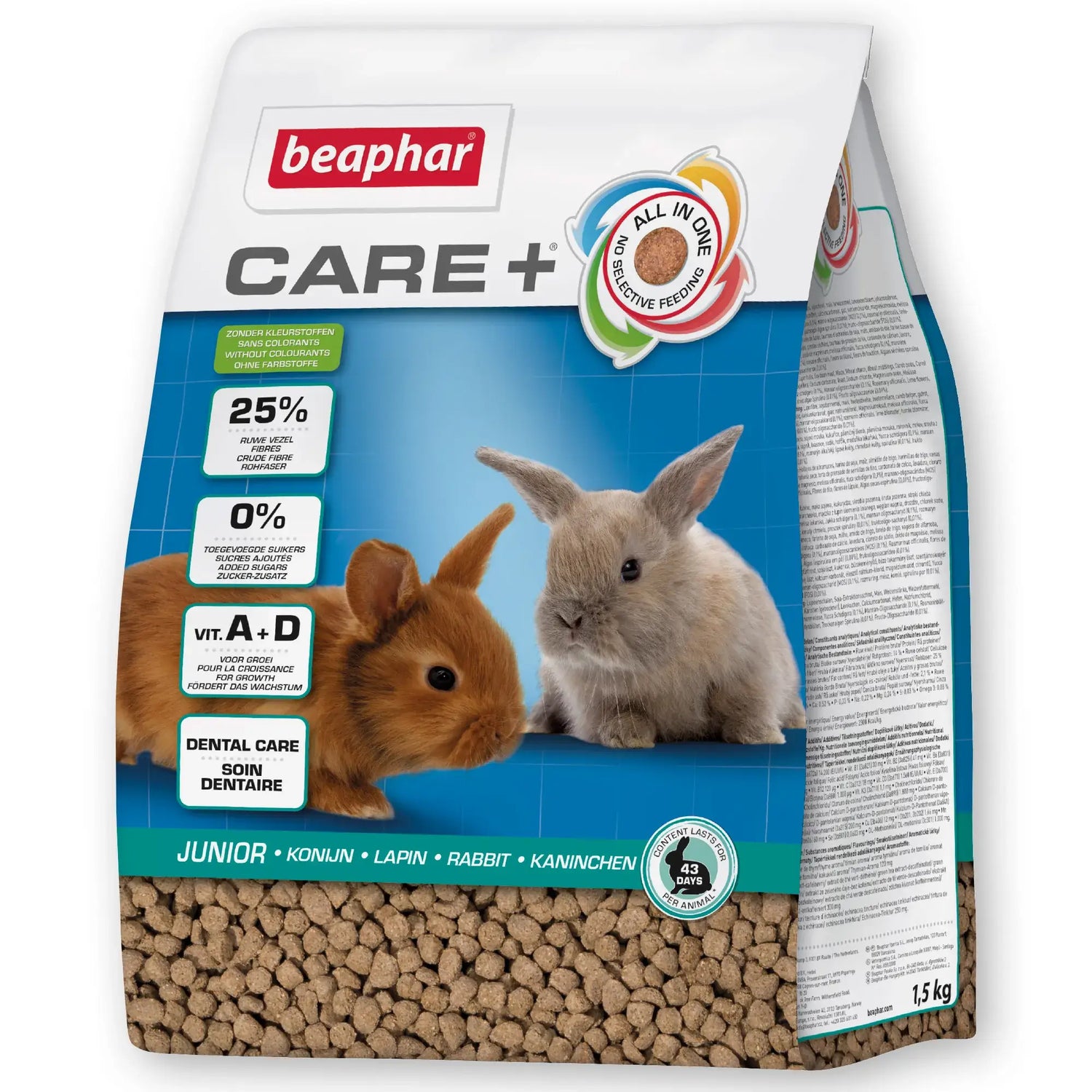 Beaphar Care+ Lapin Jr, 1,5 kg