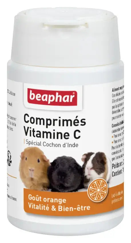 Beaphar Vitamine C Cobayas, 100 cpd