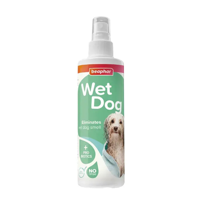 Beaphar Wet Dog Spray anti-odeurs pour chiens mouillés, 250 ml