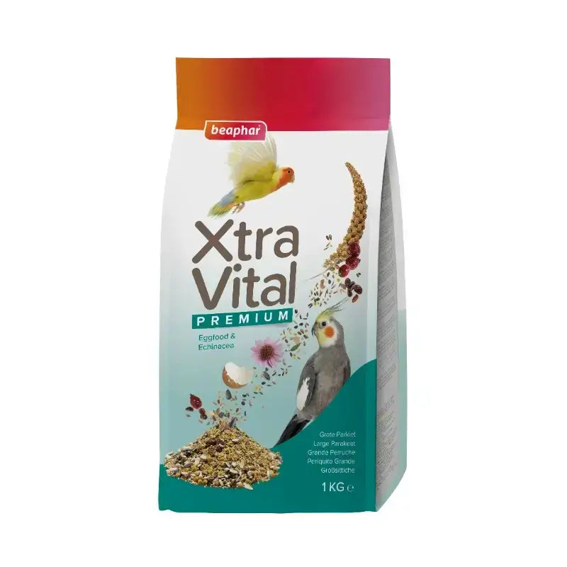 Beaphar Xtravital Grandes Perruches, 1 kg