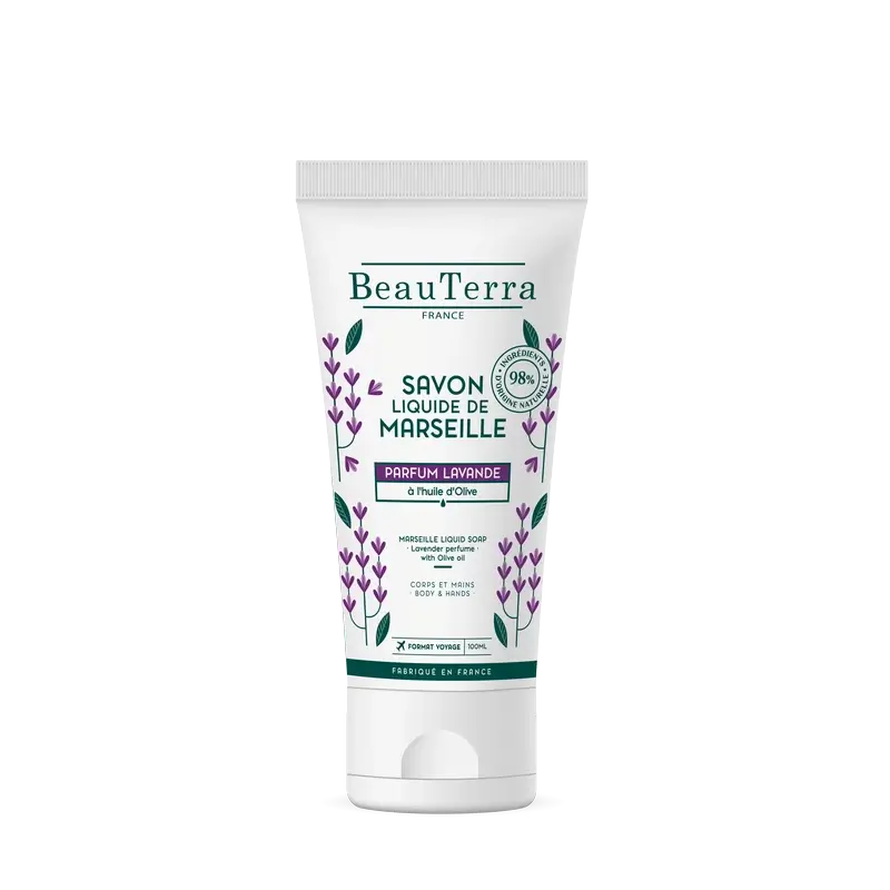 Beauterra Body Hygiene Marseille Soap Lavender 100 Ml