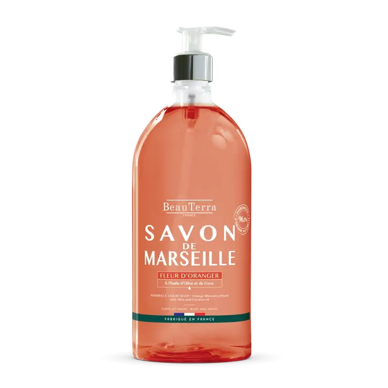 Beauterra Marseille Soaps Marseille Soap Orange Blossom , 1000 ml