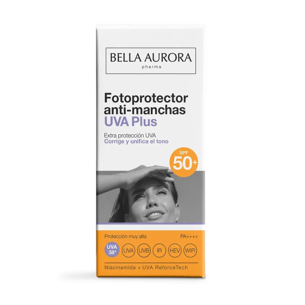 Bella Aurora Crème solaire anti-imperfections Uva Plus Protect, 50 ml.