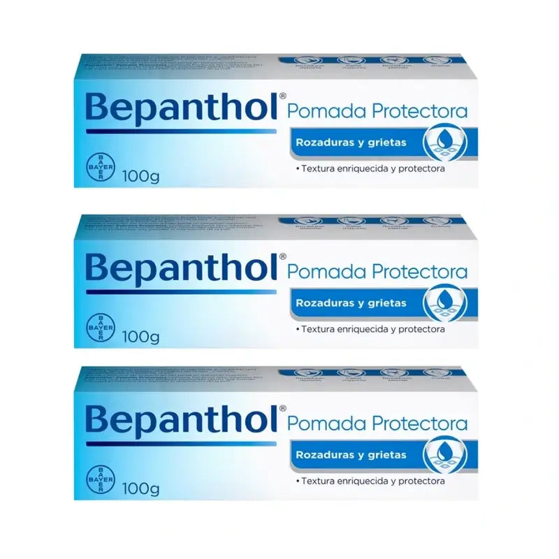 Bepanthol Protective Ointment, 3X100 Gr