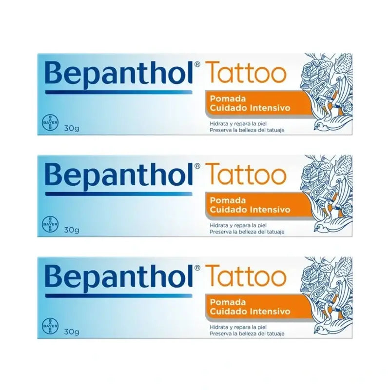 Bepanthol Tattoo Ointment, 3X30 Gr