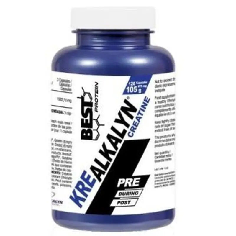 Best Protein Kre Alkalyn Neutral 120 Capsules