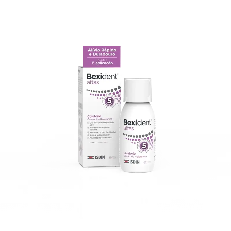 Isdin Bexident Aftas Bain de bouche, 120 Ml