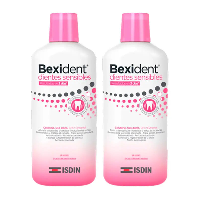 Isdin Bexident Duo Sensitive Teeth Mouthwash, 500 Ml
