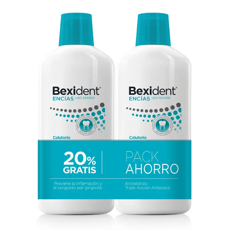 Isdin Bexident Duplo Gingival Mouthwash 2 x 500 Ml