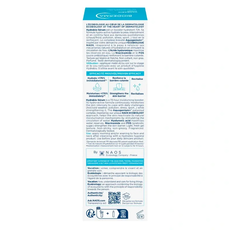 Bioderma Hydrabio Serum, 40 ml