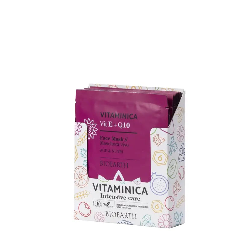 Bioearth Vitamin E & Coenzyme Q10 Age And Nutri Face Mask, 15 ml