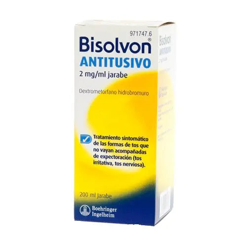 Bisolvon Antitussive 2 mg/ ml Oral Solution 200 ml