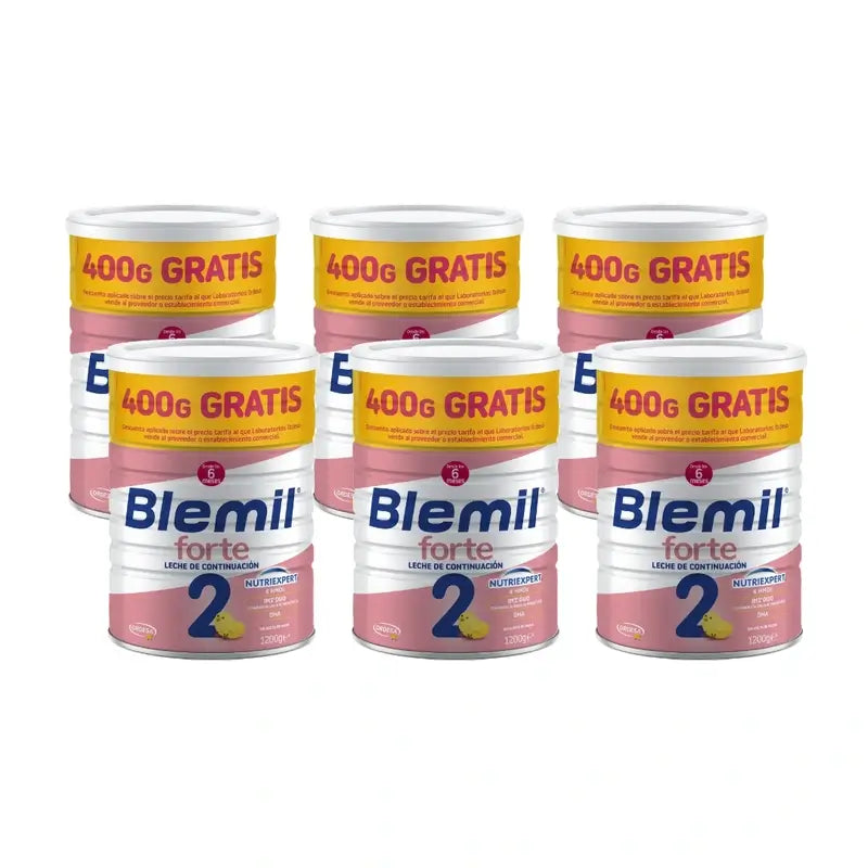Blemil 2 Forte 800+400 Free, 6X1200 Grammes