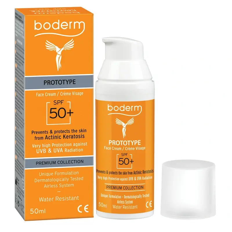 Boderm Prototype Face Cream Spf50+, 50 ml