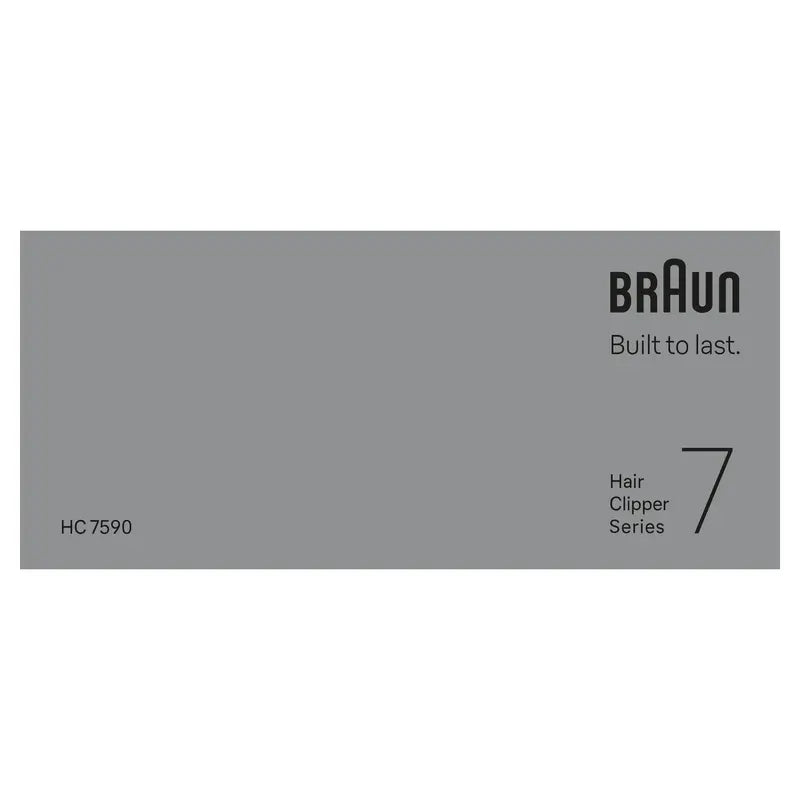 Tondeuse à cheveux Braun Series 7 17 longueurs +5 accessoires