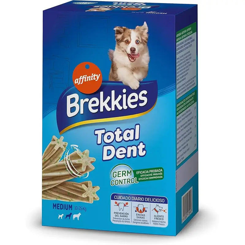 Brekkies Snack Bed Totaldentsnack, lot de 4 paquets de 180 g, 720 g