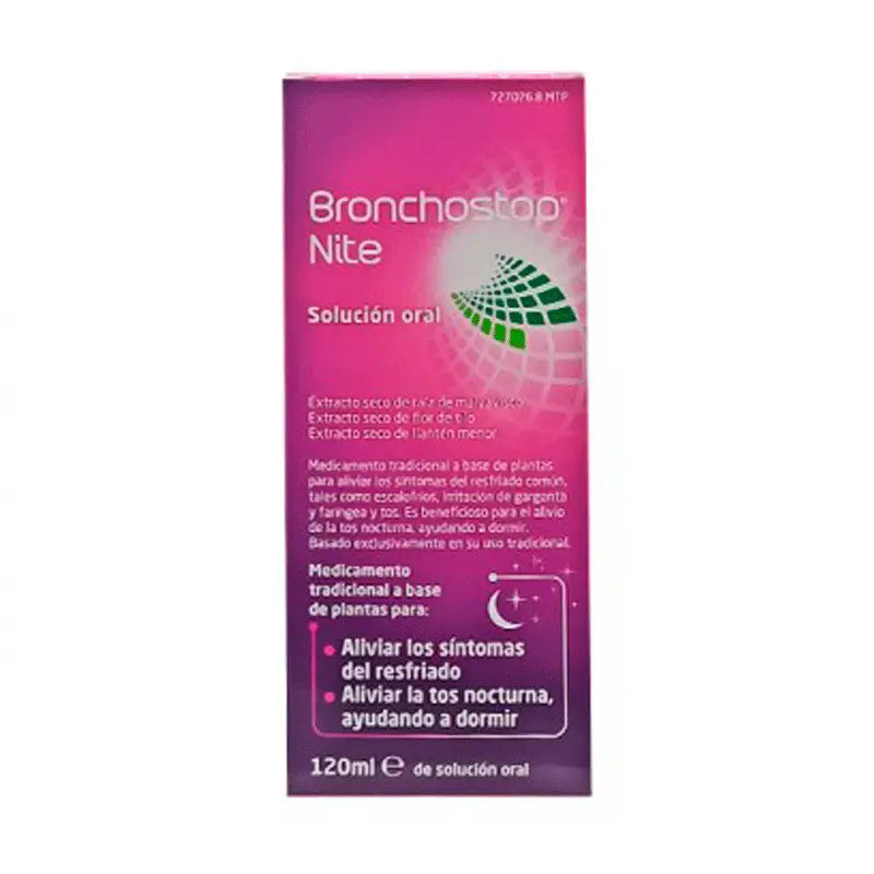 Bronchostop Nite Oral Solution 1 Bottle, 120 ml
