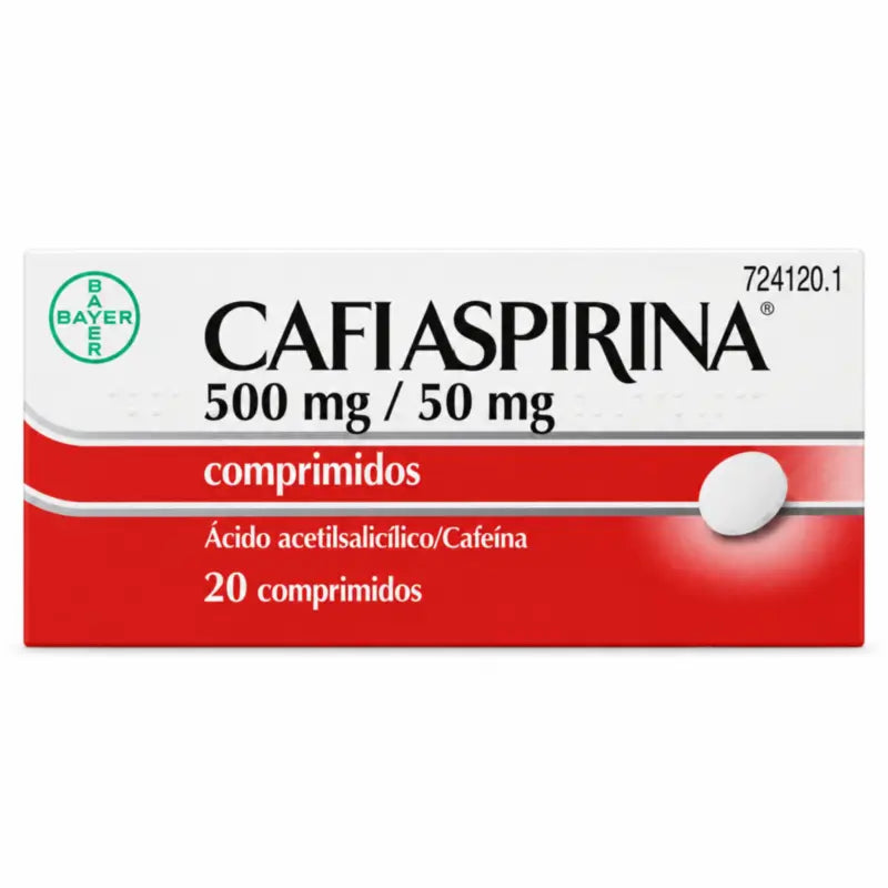 Cafiaspirine 20 comprimés
