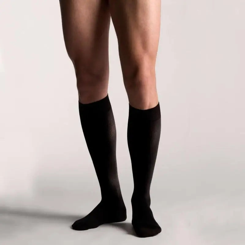 Chaussettes Farmalastic bleu marine grande taille