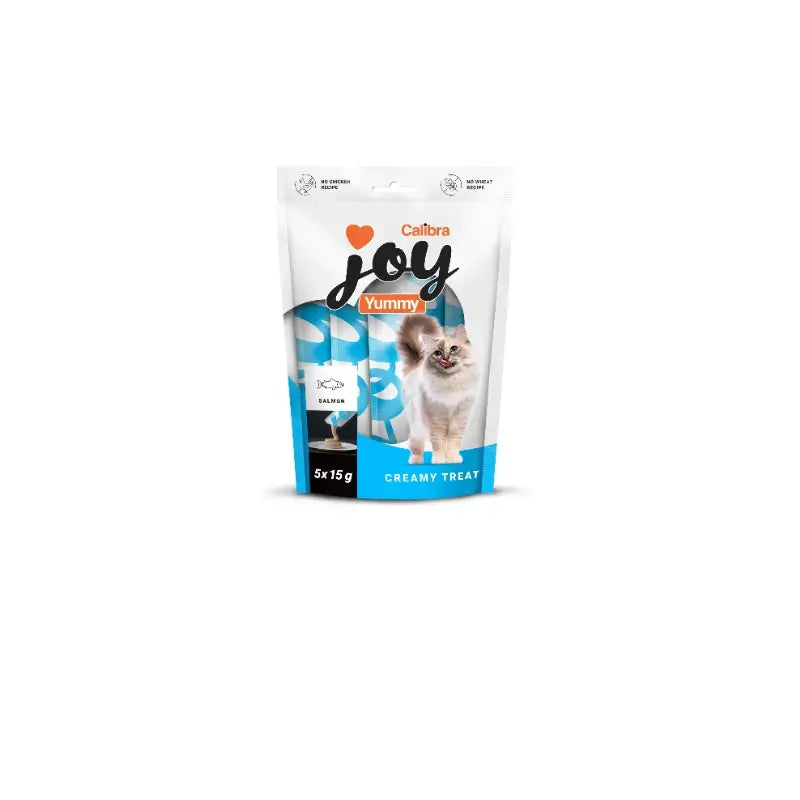 Calibra Joy Cat Yummy Salmon Treat, 15 x 75 g