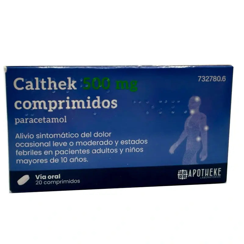 Calthek 500 Mg, 20 tablets