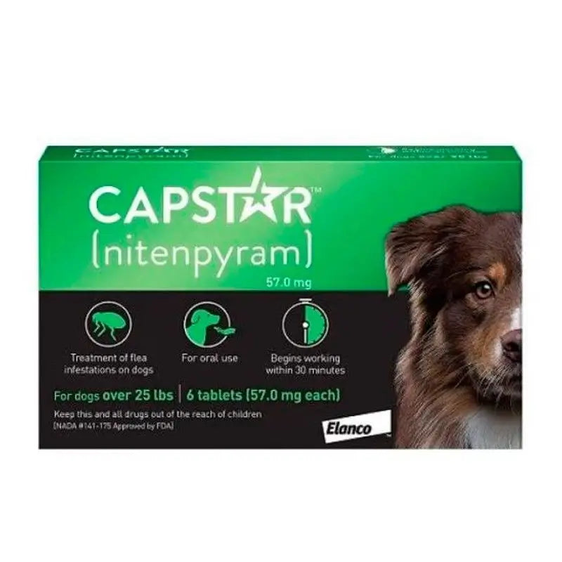 Capstar 57 Mg Chien 11-60Kg, 6 Comprimés