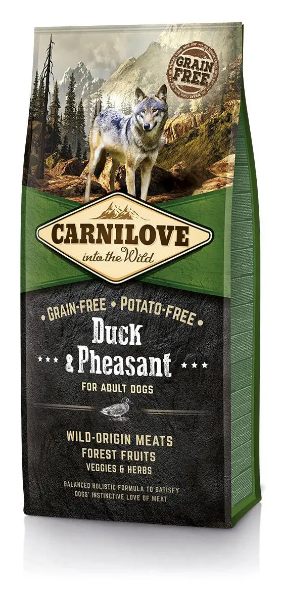 Carnilove Canine Canine Adult Duck Pheasant 12Kg dog food