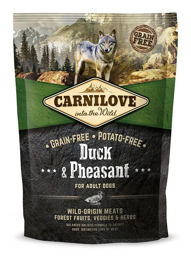 Carnilove Canine Canine Adult Duck Pheasant 1,5Kg dog food
