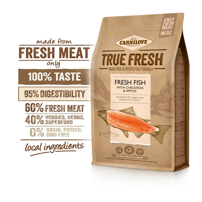 Carnilove Canine Adult True Fresh Fish 1,4Kg, dog food
