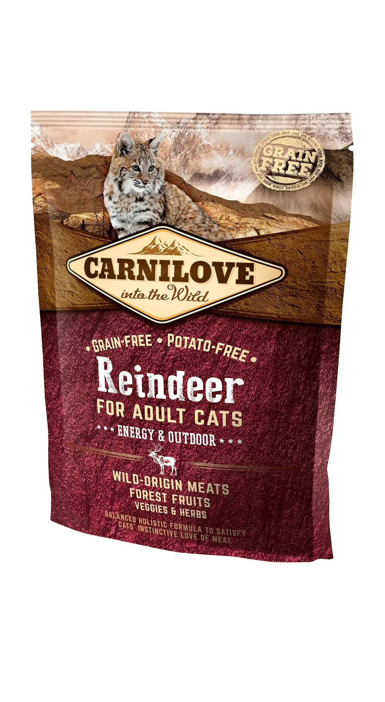 Carnilove Feline Feline Adult Reno Energy Outdoor 400Gr cat food