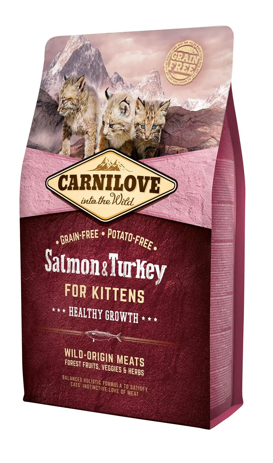 Carnilove Feline Kitten Salmon Turkey 2Kg cat food