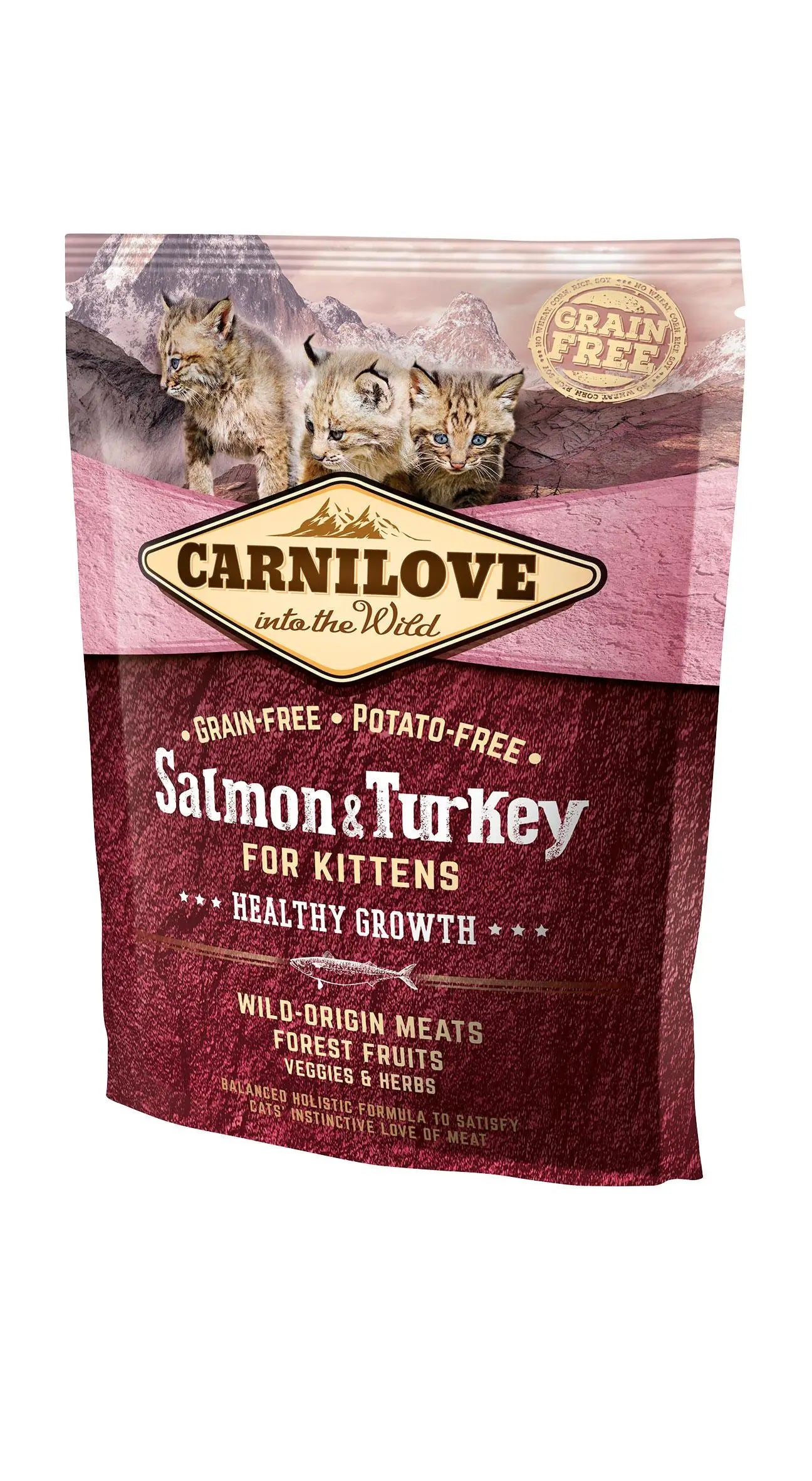 Carnilove Feline Kitten Salmon Turkey 400Gr cat food