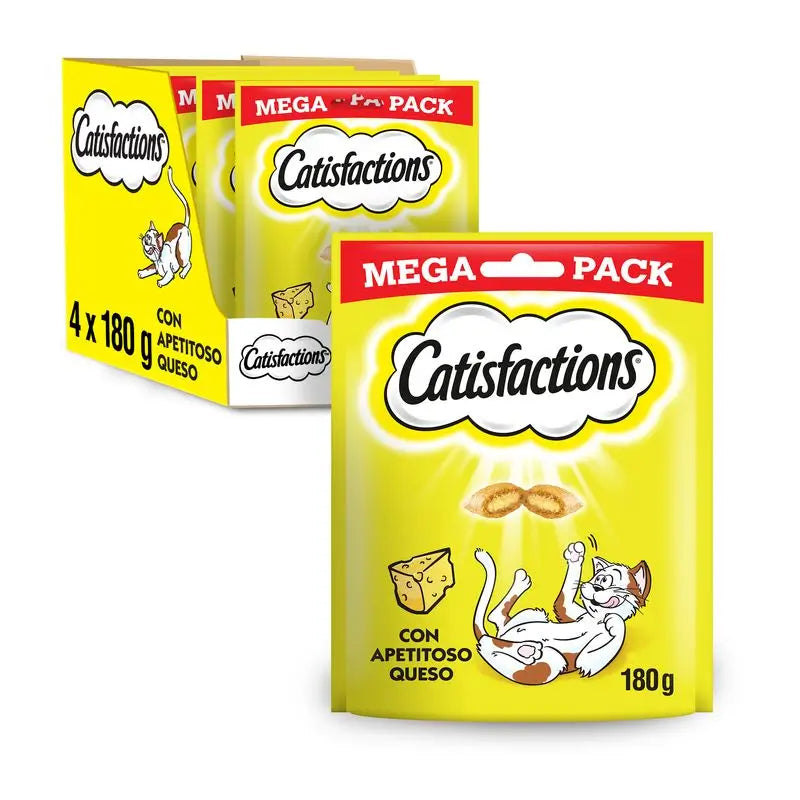 Catisfactions Megapack Cheese 4X180Gr
