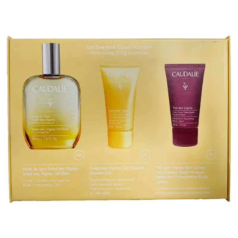 Caudalie Les Essentiels Corps Nutrition Boîte d'huiles