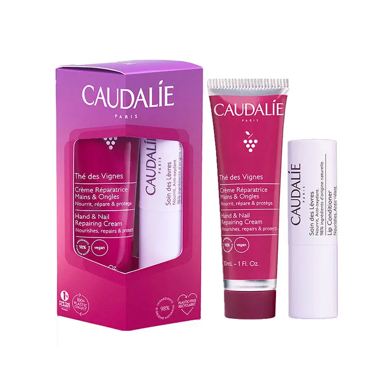 Caudalie Thé Des Vignes Hand & Lip Duo