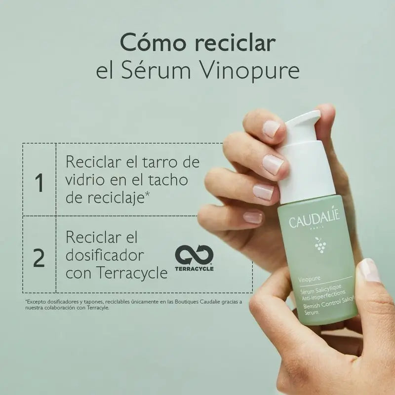 Caudalíe Vinopure Sérum salicylique anti-imperfections - 30 ml