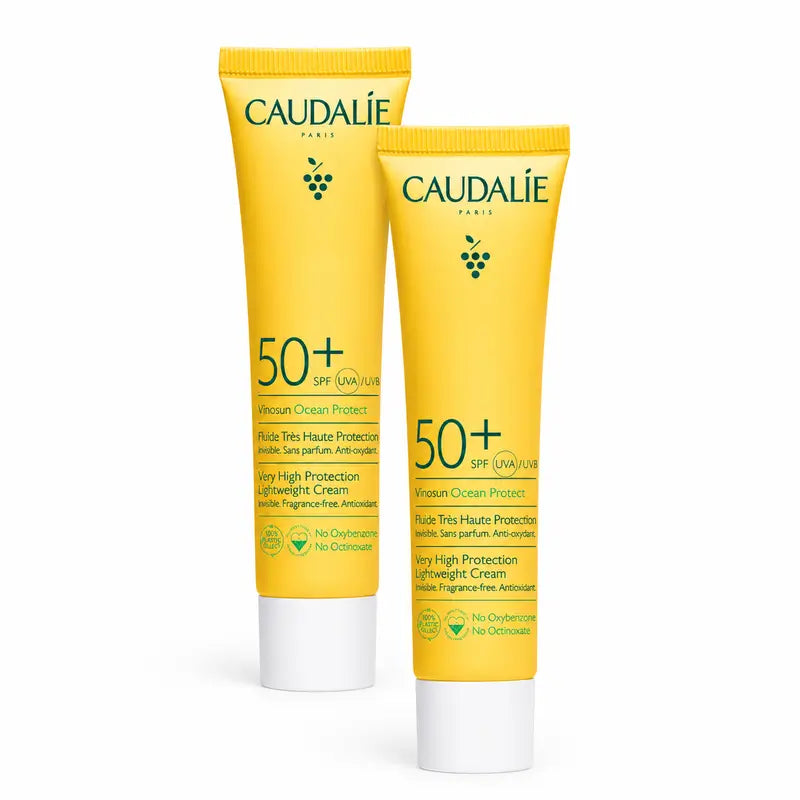 Caudalie Vinosun Fluide Très Haute Protection SPF50+ Lot de 2 x 40 ml