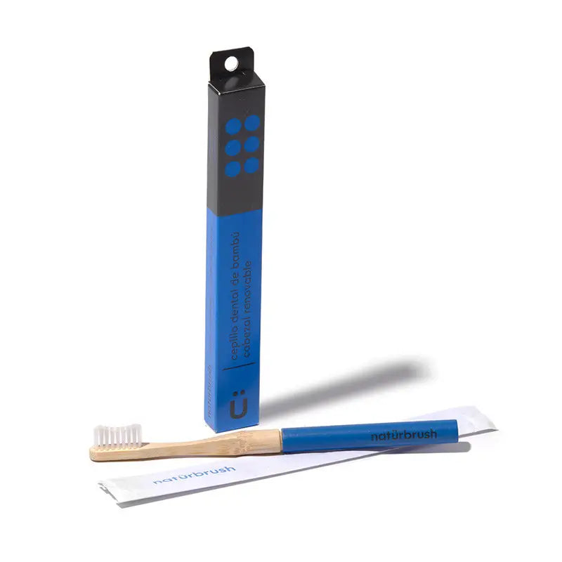 Naturbrush Adult Brush Blue Headless Md