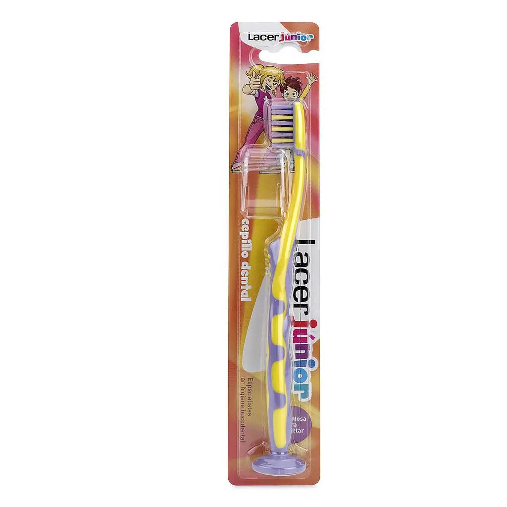 Lacer Junior Toothbrush with Suction Cup