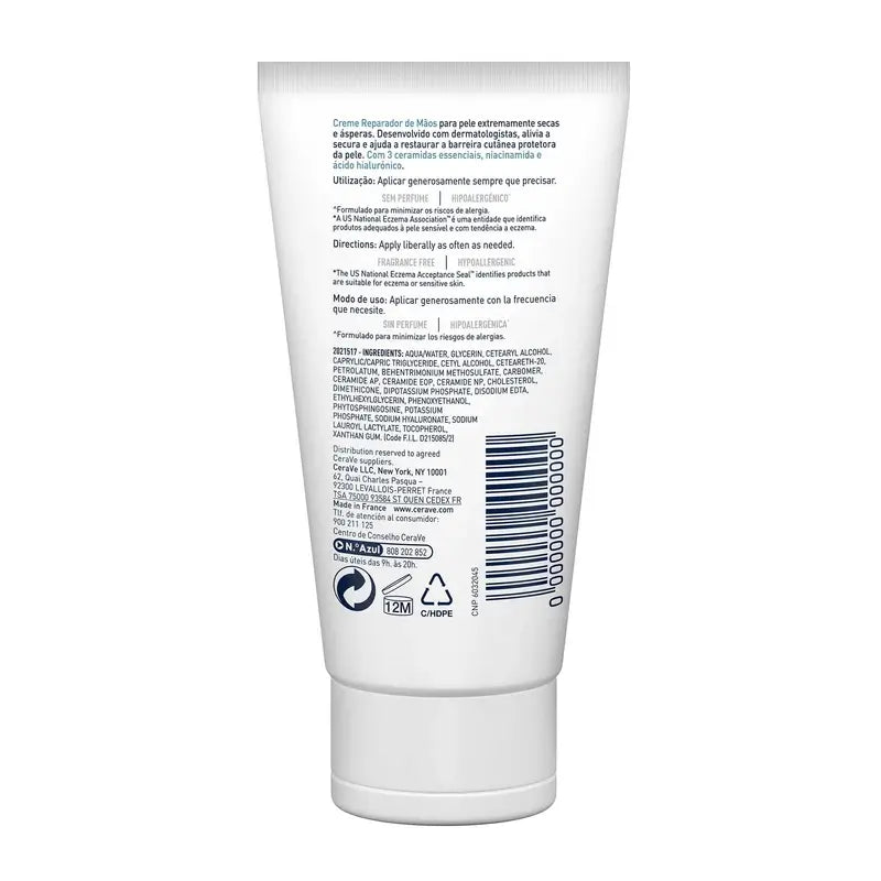 CeraVe Crème réparatrice pour les mains, 50 ml
