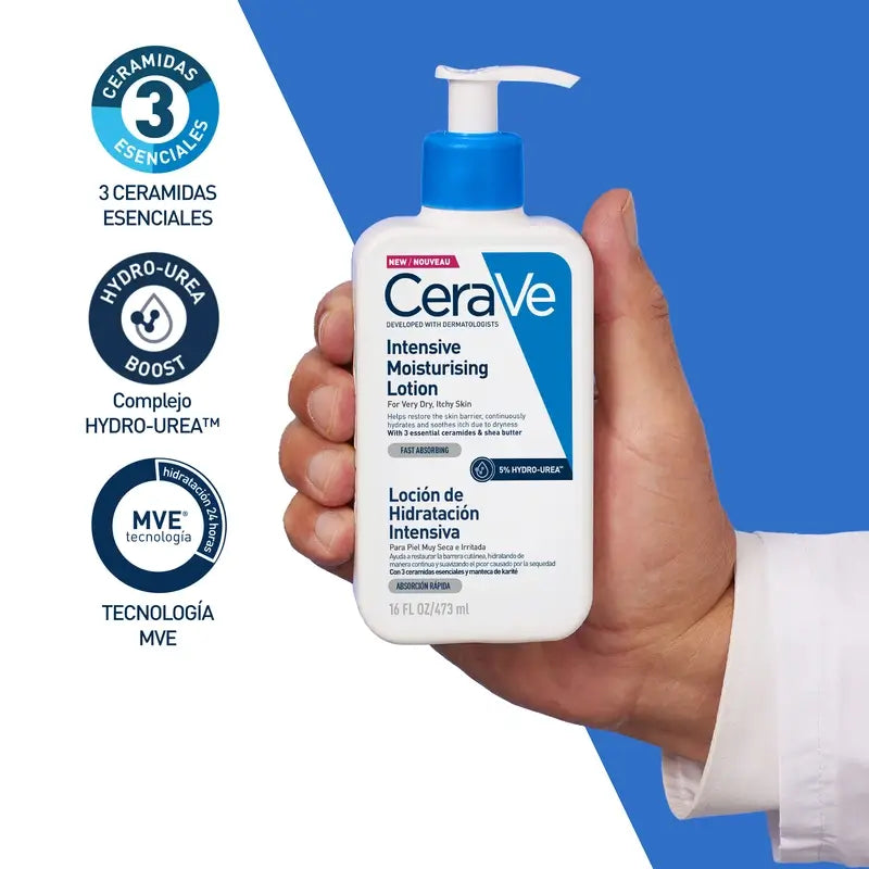 CeraVe Lotion hydratante intensive, 473 ml