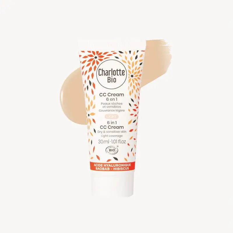 Charlotte Bio Cc Cream Light 6 In 1 - Anti-Ageing - Dry Skin 30 Ml