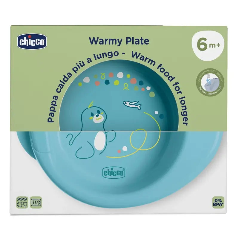 Plaque thermique Chicco 6M+ Bleu