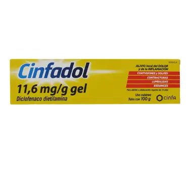 Cinfadol Gel 11.6 mg 100 g